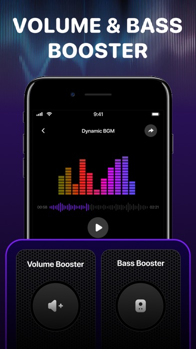 Up Volume Booster: Bass Boost screenshot 3
