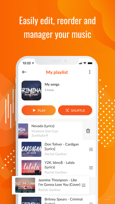 Upbeat: Music Streaming Player screenshot 2