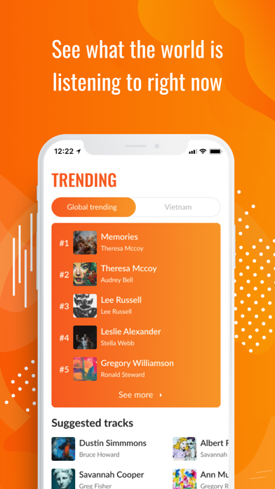 Upbeat: Music Streaming Player screenshot 1