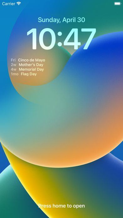 Upcoming Events Widget screenshot 5
