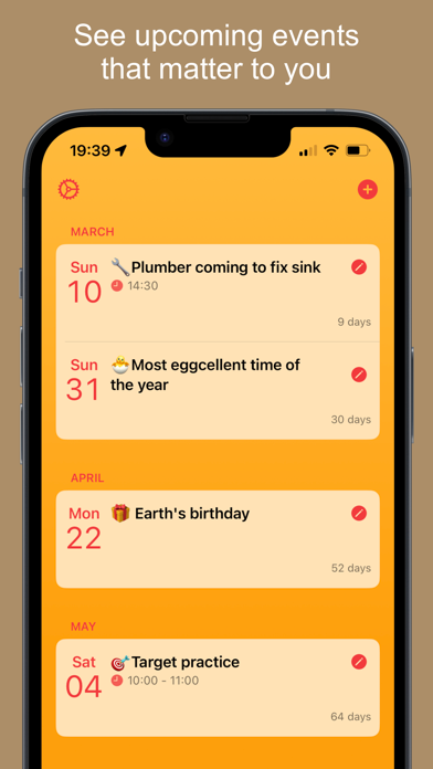 Upcoming Events screenshot 3