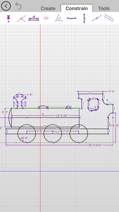 Updraw - create 2D CAD drawings with dimensions screenshot 4