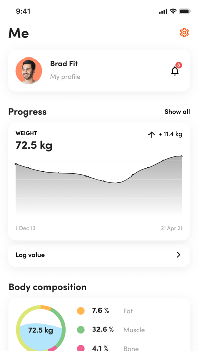 UpfrontFitness screenshot 1