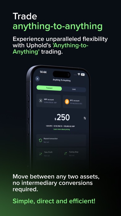 Uphold: Buy BTC, ETH and 360+ screenshot 1