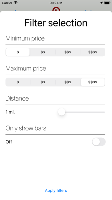 uPick - Food Suggestions screenshot 1