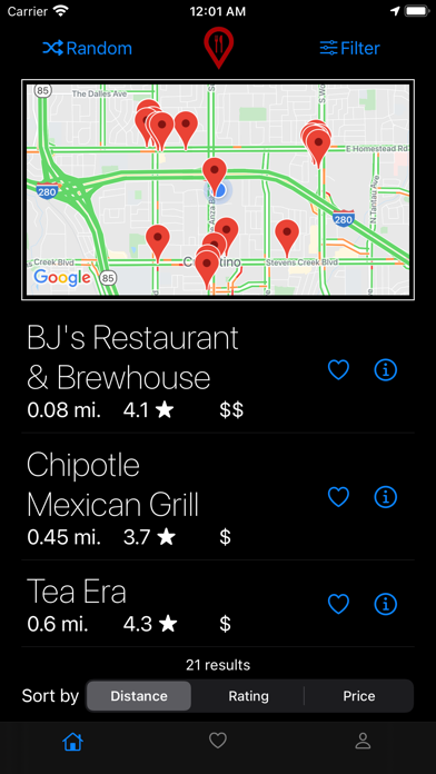 uPick - Food Suggestions screenshot 3