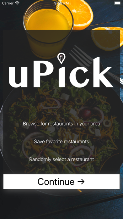 uPick - Food Suggestions screenshot 5