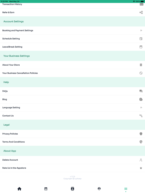 upKeep - Barbers, Salons, etc. screenshot 3