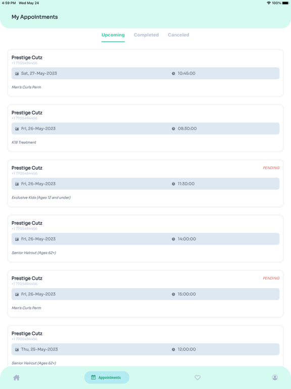 upKeep - Barbers, Salons, etc. screenshot 7