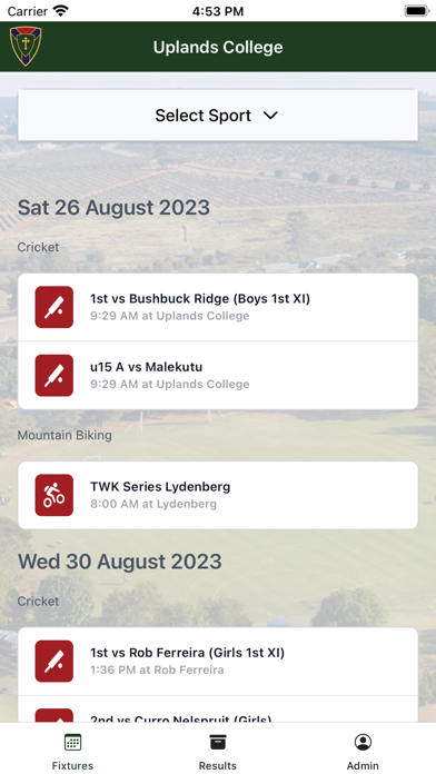 Uplands Sports screenshot 3