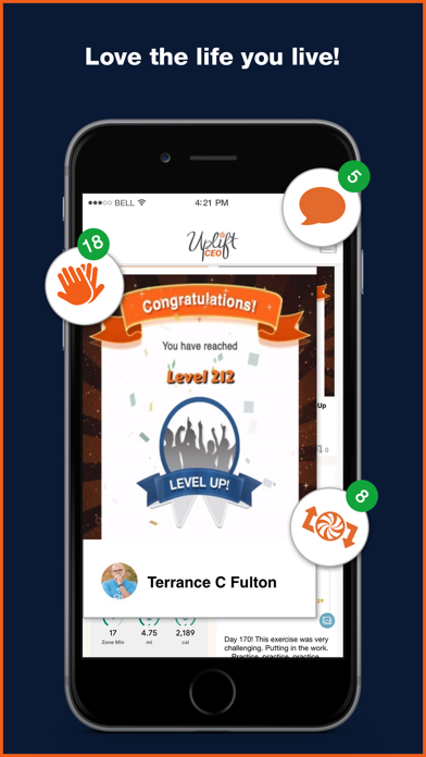 Uplift Mind Fitness App screenshot 3