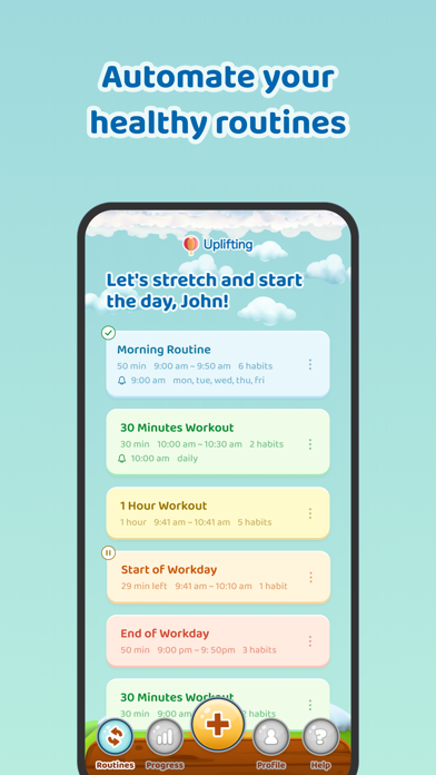 Uplifting, Routine Rituals App screenshot 8