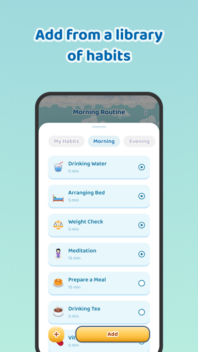 Uplifting, Routine Rituals App screenshot 3