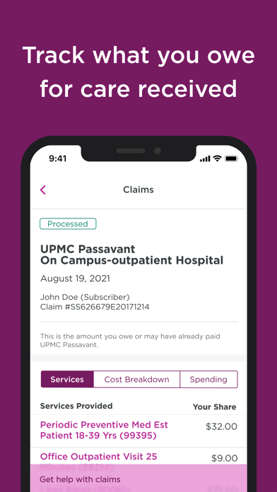 UPMC Health Plan screenshot 1