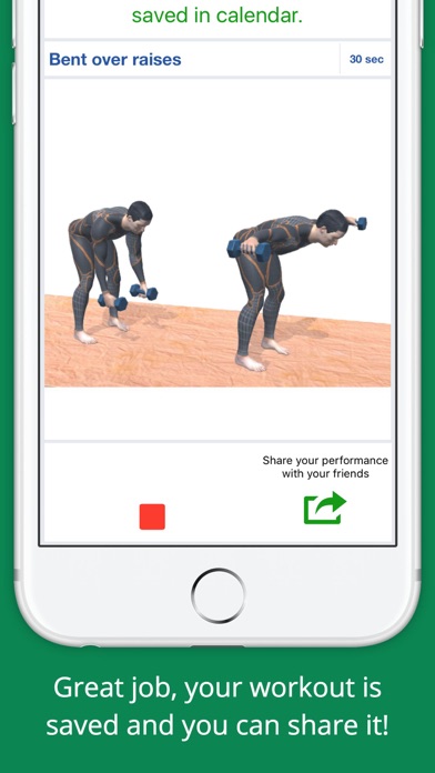 Upper Body Challenge Workout screenshot 2