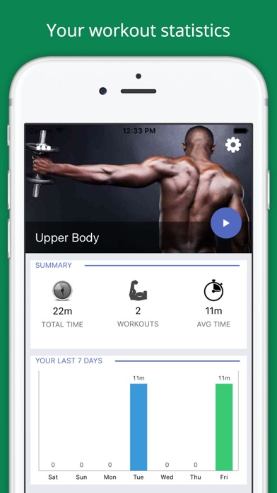 Upper Body Challenge Workout screenshot 5