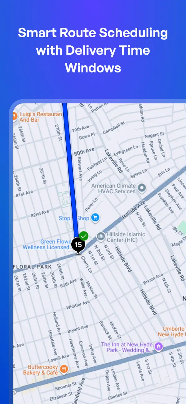 Upper: Delivery Route Planner screenshot 3