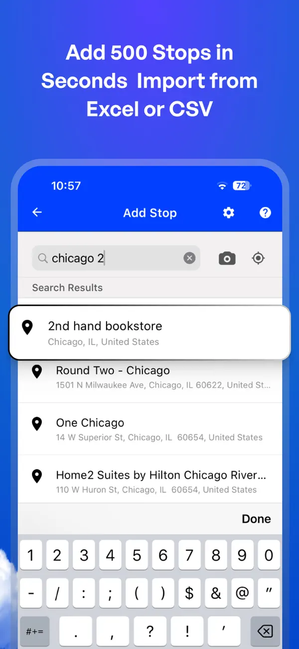 Upper: Delivery Route Planner screenshot 5