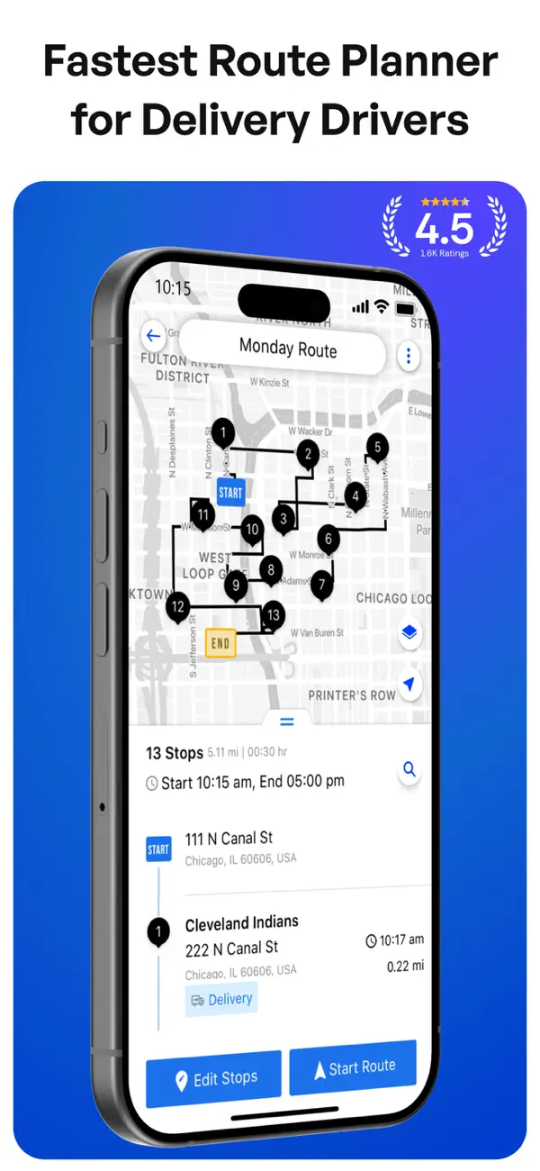 Upper: Delivery Route Planner screenshot 6
