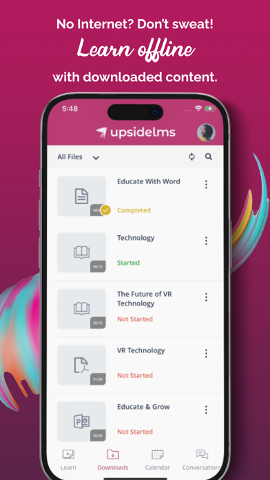 UpsideLMS screenshot 3