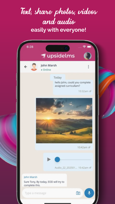 UpsideLMS screenshot 1