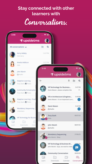 UpsideLMS screenshot 2