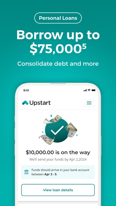 Upstart: Personal Loans + More screenshot 5