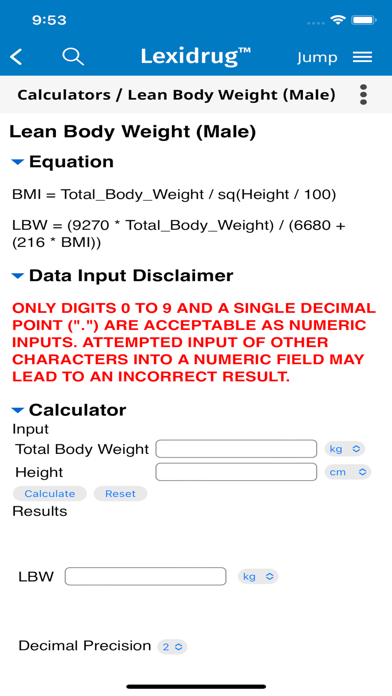 UpToDate Lexidrug screenshot 2