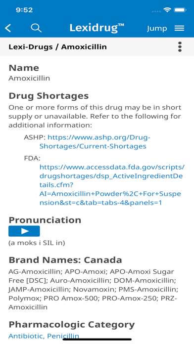UpToDate Lexidrug screenshot 4