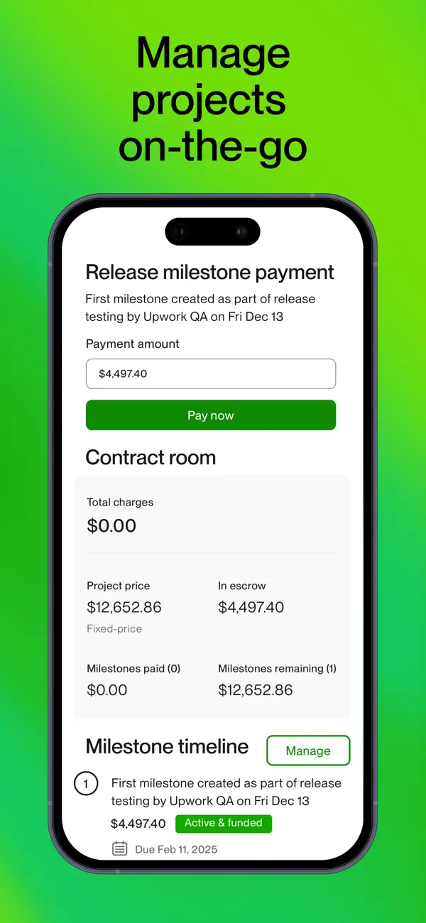 Upwork screenshot 1