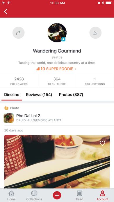 Urbanspoon - Restaurant & Food Reviews screenshot 1