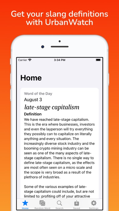 UrbanWatch - Slang Dictionary screenshot 5