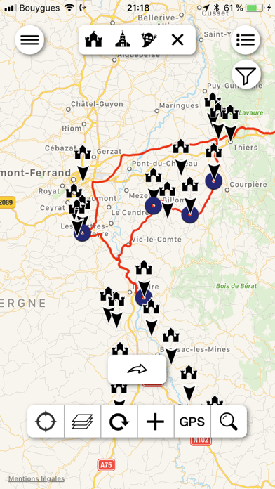 Urbex and Monument Explorer screenshot 2
