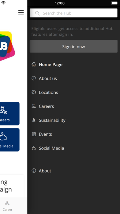 Urenco Hub app screenshot 2