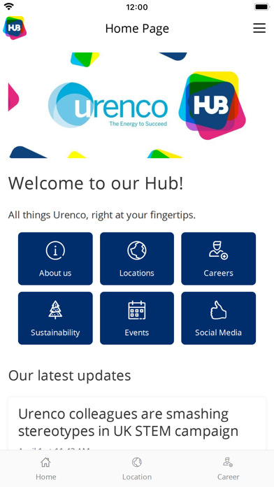 Urenco Hub app screenshot 3