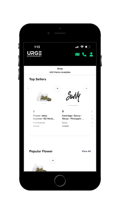 Urge Dispensary screenshot 2