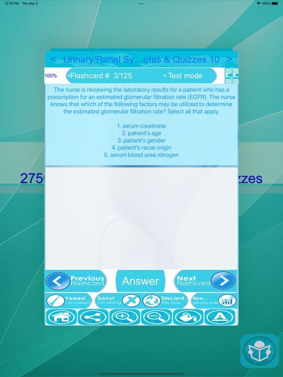 Urinary System Exam Review App screenshot 3