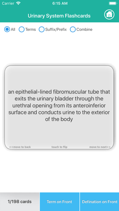 Urinary System Medical Terms screenshot 1