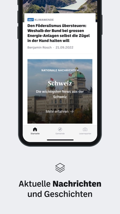 Urner Zeitung screenshot 2
