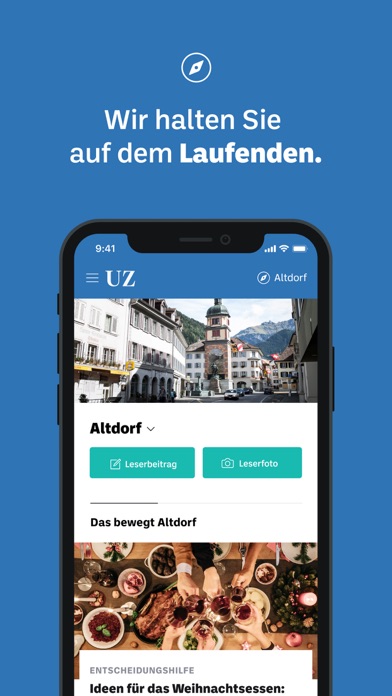 Urner Zeitung screenshot 3
