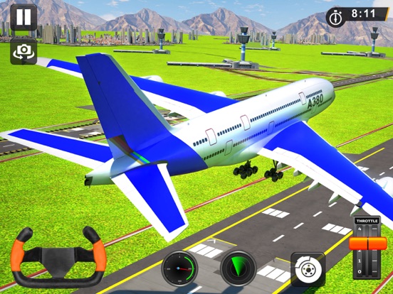 US Airplane Pilot Flying Games screenshot 2