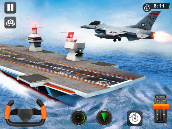 US Airplane Pilot Flying Games screenshot 1
