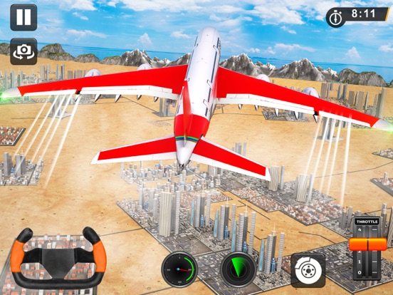 US Airplane Pilot Flying Games screenshot 4