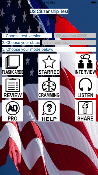 US Citizenship Test 2026 screenshot 5