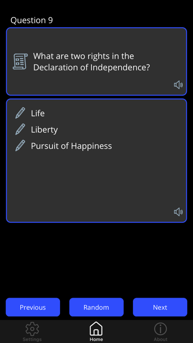 US Citizenship Test App 2024 screenshot 1