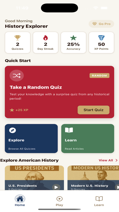 US History Trivia & Quiz screenshot 4