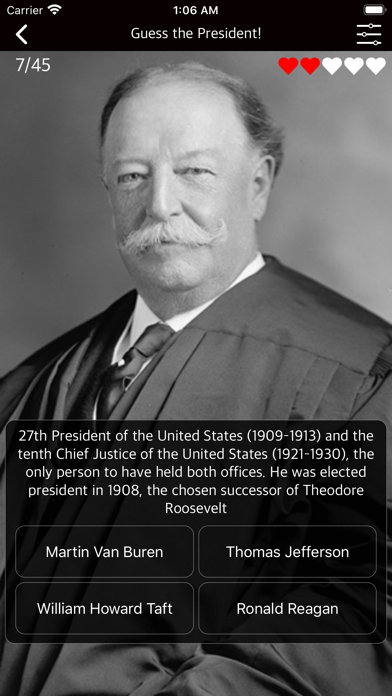 US President Political History screenshot 2
