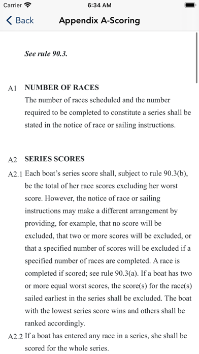US Sailing Racing Rules screenshot 2