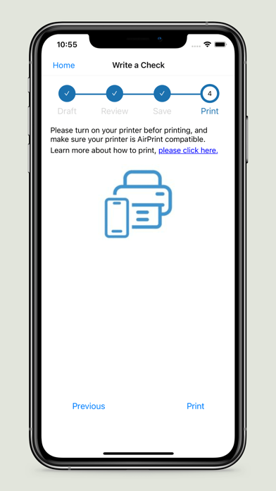 USA Check Writer & Printing screenshot 3
