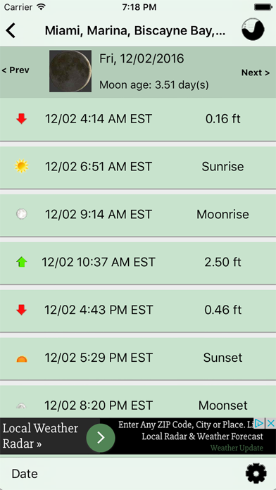 USA Tides Free screenshot 2